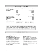 Предварительный просмотр 8 страницы Zanussi ZHC72X Operating And Installation Instructions