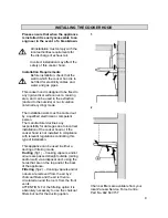 Предварительный просмотр 9 страницы Zanussi ZHC72X Operating And Installation Instructions