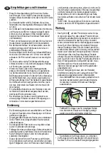 Предварительный просмотр 5 страницы Zanussi ZHC74 User Manual