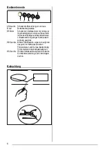 Предварительный просмотр 6 страницы Zanussi ZHC74 User Manual