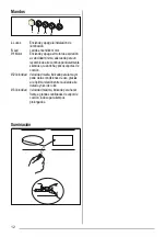 Предварительный просмотр 12 страницы Zanussi ZHC74 User Manual