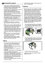 Предварительный просмотр 41 страницы Zanussi ZHC74 User Manual