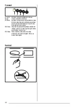 Предварительный просмотр 42 страницы Zanussi ZHC74 User Manual