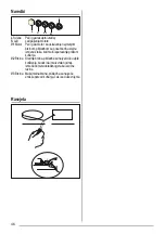 Предварительный просмотр 46 страницы Zanussi ZHC74 User Manual