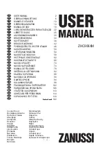 Предварительный просмотр 1 страницы Zanussi ZHC906XM User Manual