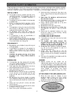 Предварительный просмотр 2 страницы Zanussi ZHF 470 Instruction Booklet