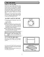 Предварительный просмотр 17 страницы Zanussi ZHF865 Instruction Booklet