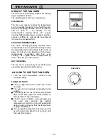 Предварительный просмотр 20 страницы Zanussi ZHF865 Instruction Booklet