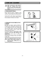 Предварительный просмотр 26 страницы Zanussi ZHF865 Instruction Booklet