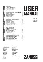 Zanussi ZHG513G User Manual preview