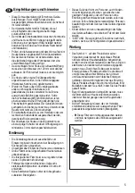 Preview for 5 page of Zanussi ZHG713G User Manual