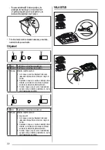 Preview for 22 page of Zanussi ZHG713G User Manual