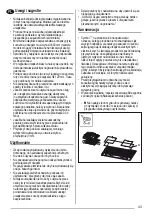 Preview for 43 page of Zanussi ZHG713G User Manual