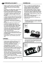 Preview for 47 page of Zanussi ZHG713G User Manual