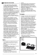 Preview for 49 page of Zanussi ZHG713G User Manual