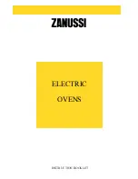 Предварительный просмотр 1 страницы Zanussi ZHM 726 Instruction Booklet