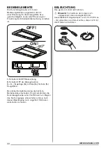 Предварительный просмотр 22 страницы Zanussi ZHP 60131 User Manual