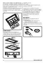 Предварительный просмотр 34 страницы Zanussi ZHP 60131 User Manual