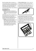 Предварительный просмотр 57 страницы Zanussi ZHP 60131 User Manual