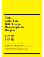 Preview for 1 page of Zanussi ZHP 631 Installation & Use Manual