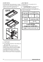 Предварительный просмотр 44 страницы Zanussi ZHP92350XA User Manual