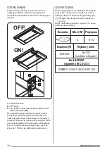 Предварительный просмотр 76 страницы Zanussi ZHP92350XA User Manual