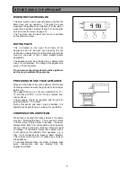 Предварительный просмотр 7 страницы Zanussi ZHQ 575 Instruction Booklet