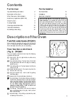 Предварительный просмотр 3 страницы Zanussi ZHQ 861 Instruction Booklet