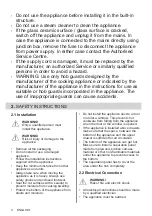 Preview for 4 page of Zanussi ZHRN883K User Manual