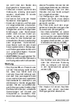 Предварительный просмотр 6 страницы Zanussi ZHS92350XA User Manual