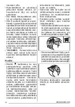 Предварительный просмотр 30 страницы Zanussi ZHS92350XA User Manual