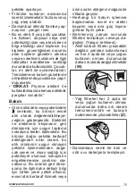 Предварительный просмотр 75 страницы Zanussi ZHS92350XA User Manual