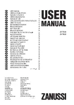 Zanussi ZHT 530 User Manual preview