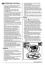 Предварительный просмотр 4 страницы Zanussi ZHT 530 User Manual