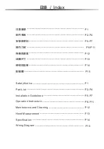 Preview for 2 page of Zanussi ZHT800X Operating Instruction