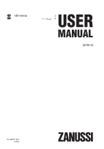 Zanussi ZHT911X User Manual preview