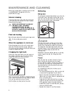 Предварительный просмотр 8 страницы Zanussi ZI 310 DIS Instruction Booklet