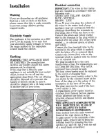 Предварительный просмотр 3 страницы Zanussi ZI 3165A Instructions For The Use And Care