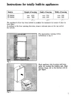 Предварительный просмотр 7 страницы Zanussi ZI 3165A Instructions For The Use And Care