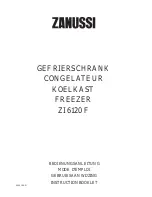 Zanussi ZI 6120 F Instruction Booklet preview