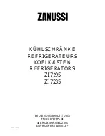 Zanussi ZI 7195 Instruction Booklet preview