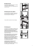 Предварительный просмотр 7 страницы Zanussi ZI 720/8 FF Instruction Booklet