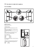 Предварительный просмотр 17 страницы Zanussi ZI 720/8 FF Instruction Booklet