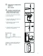 Предварительный просмотр 17 страницы Zanussi ZI 912 KA Instruction Booklet