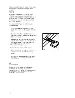 Предварительный просмотр 10 страницы Zanussi ZI 918/12 K Instruction Booklet