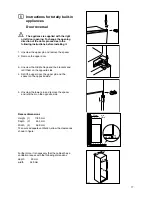 Предварительный просмотр 17 страницы Zanussi ZI 918/12 K Instruction Booklet