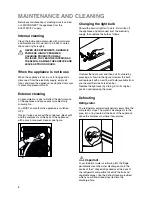 Preview for 8 page of Zanussi ZI 918/8 K Instruction Booklet