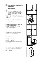 Предварительный просмотр 17 страницы Zanussi ZI 920/9 K Instruction Booklet