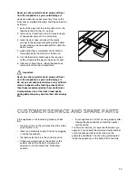 Предварительный просмотр 9 страницы Zanussi ZI 921 KA Instruction Booklet