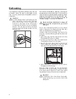 Предварительный просмотр 8 страницы Zanussi ZI 9224 A Instruction Booklet